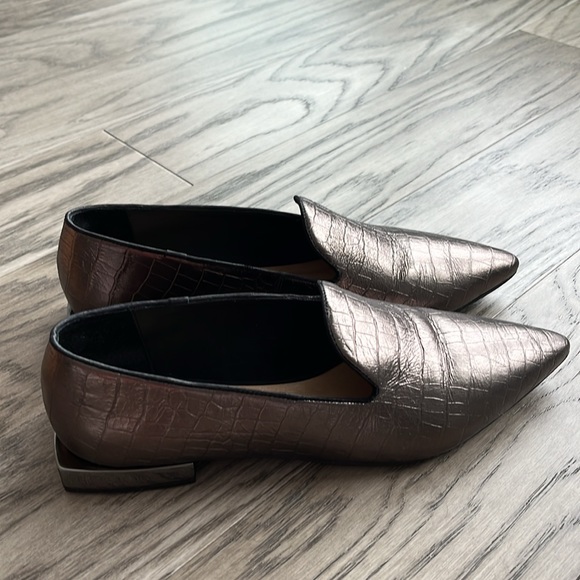 Anthropologie Vicenza genuine leather flats size 8 - Picture 3 of 10